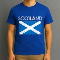 Vintage Scotland Uk Scottish Flag Pride Gift T-Shirt thumb 3