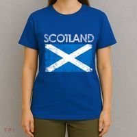 Vintage Scotland Uk Scottish Flag Pride Gift T-Shirt thumb 4