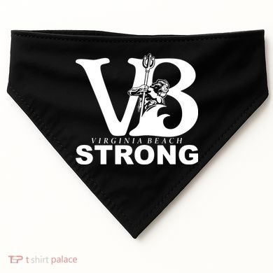 Vb Strong Virginia Beach Strong USA-Made Doggie Bandana
