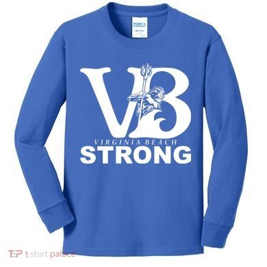 Vb Strong Virginia Beach Strong Kids Long Sleeve Shirt