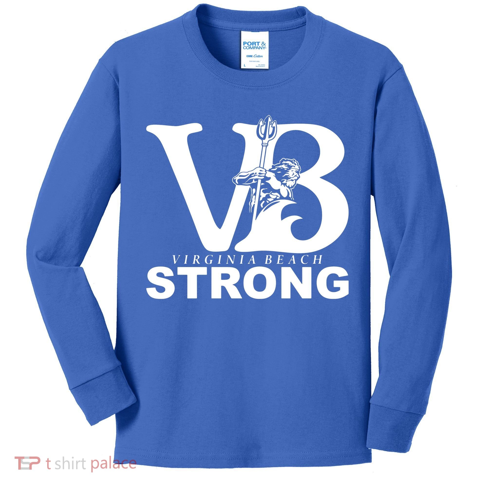 Vb Strong Virginia Beach Strong Kids Long Sleeve Shirt