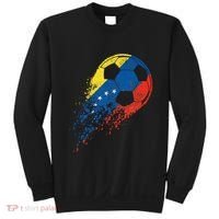 Venezuela Soccer Venezuelan Flag Pride Soccer Player Sweatshirt thumb 0