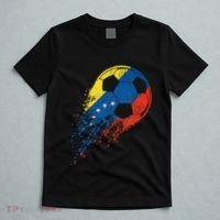 Venezuela Soccer Venezuelan Flag Pride Soccer Player T-Shirt thumb 5
