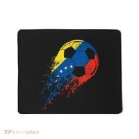 Venezuela Soccer Venezuelan Flag Pride Soccer Player Mousepad thumb 0