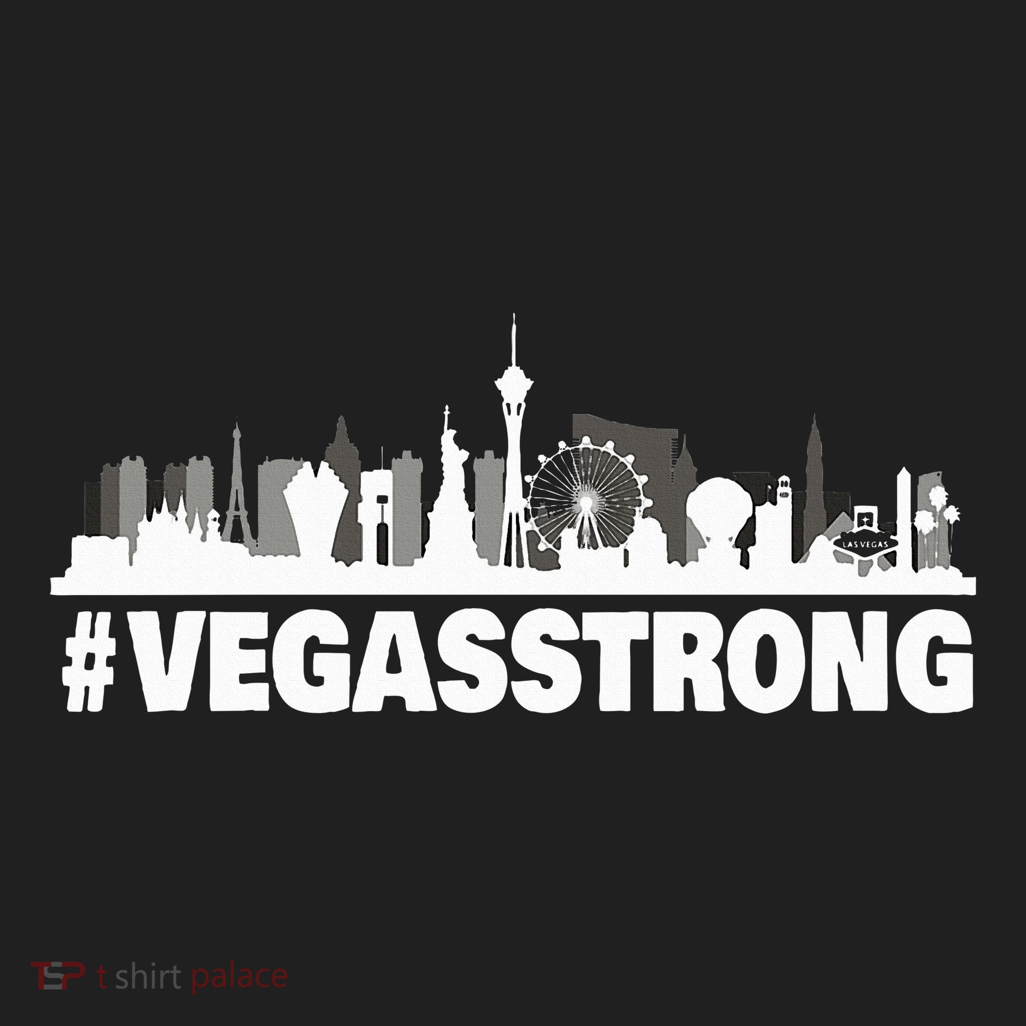Vegas Strong Golf Towel