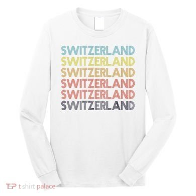 Vintage Switzerland Long Sleeve Shirt