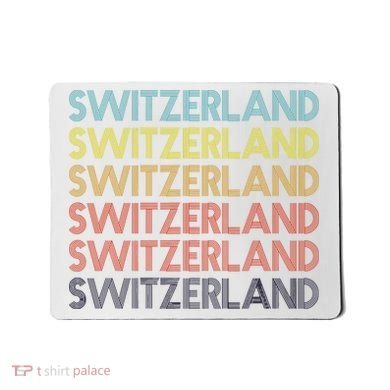 Vintage Switzerland Mousepad