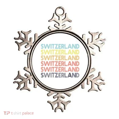Vintage Switzerland Ornament