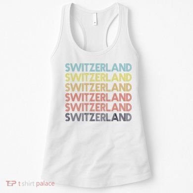 Vintage Switzerland Women's Tank Top