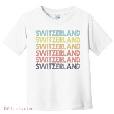 Vintage Switzerland Toddler T-Shirt