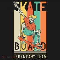 Vintage Skateboard T-Shirt thumb 7