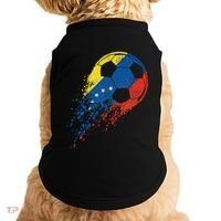 Venezuela Soccer Venezuelan Flag Pride Soccer Player Doggie Tank thumb 0