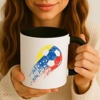 Venezuela Soccer Venezuelan Flag Pride Soccer Player Coffee Mug thumb 3