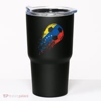 Venezuela Soccer Venezuelan Flag Pride Soccer Player Tumbler thumb 0