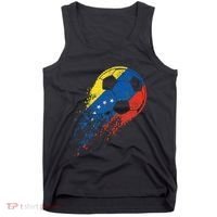 Venezuela Soccer Venezuelan Flag Pride Soccer Player Tank Top thumb 0