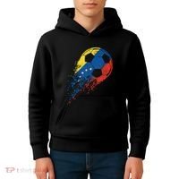 Venezuela Soccer Venezuelan Flag Pride Soccer Player Kids Hoodie thumb 4