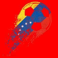 Venezuela Soccer Venezuelan Flag Pride Soccer Player Santa Hat thumb 1