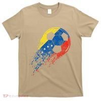 Venezuela Soccer Venezuelan Flag Pride Soccer Player T-Shirt thumb 0