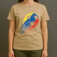 Venezuela Soccer Venezuelan Flag Pride Soccer Player T-Shirt thumb 4