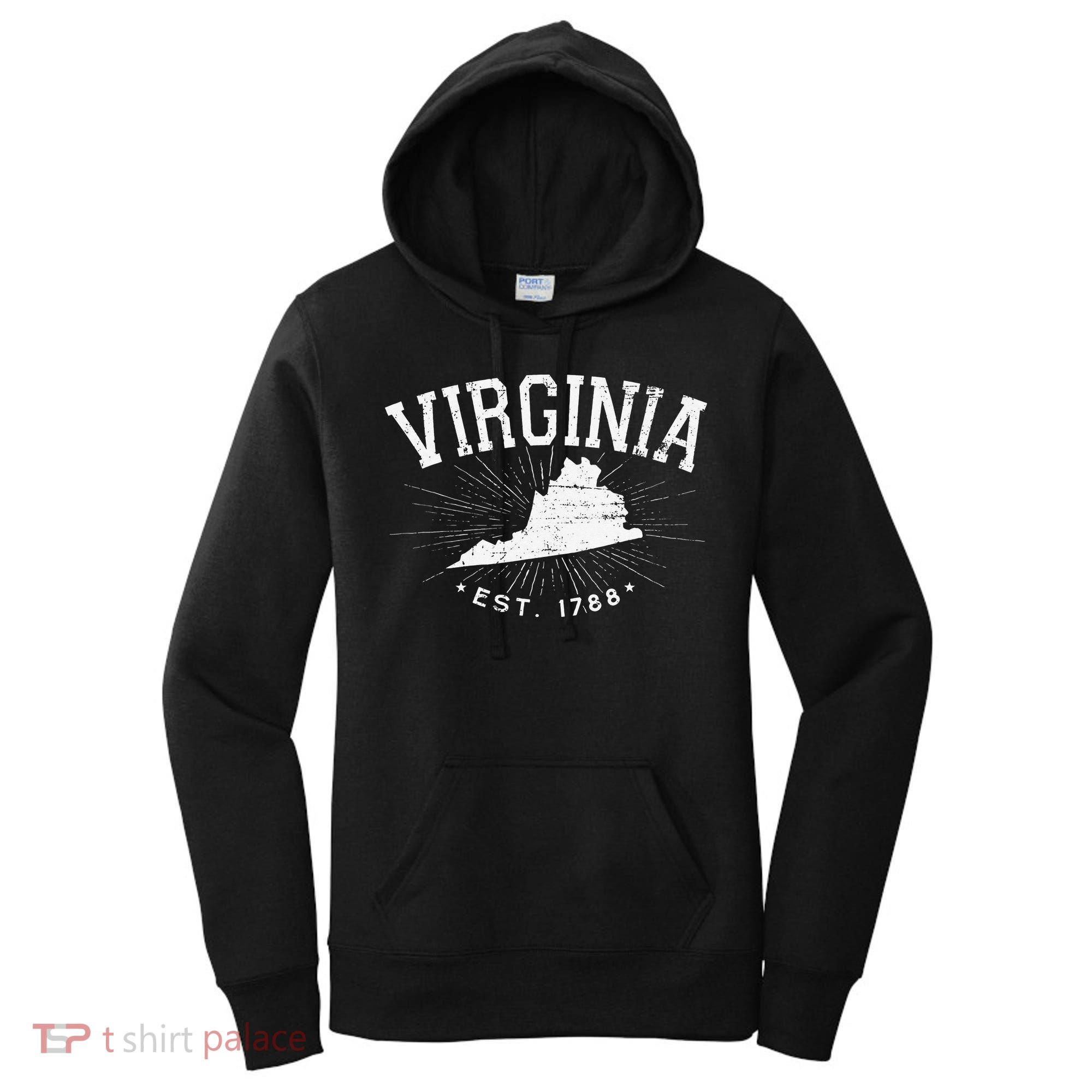 Virginia State Virginia Lover Women's Hoodie