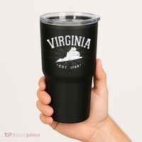 Virginia State Virginia Lover Tumbler thumb 2