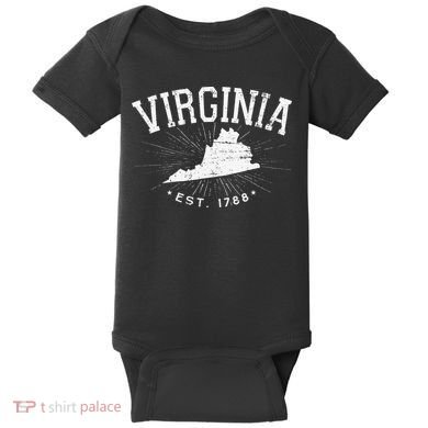 Virginia State Virginia Lover Baby Bodysuit