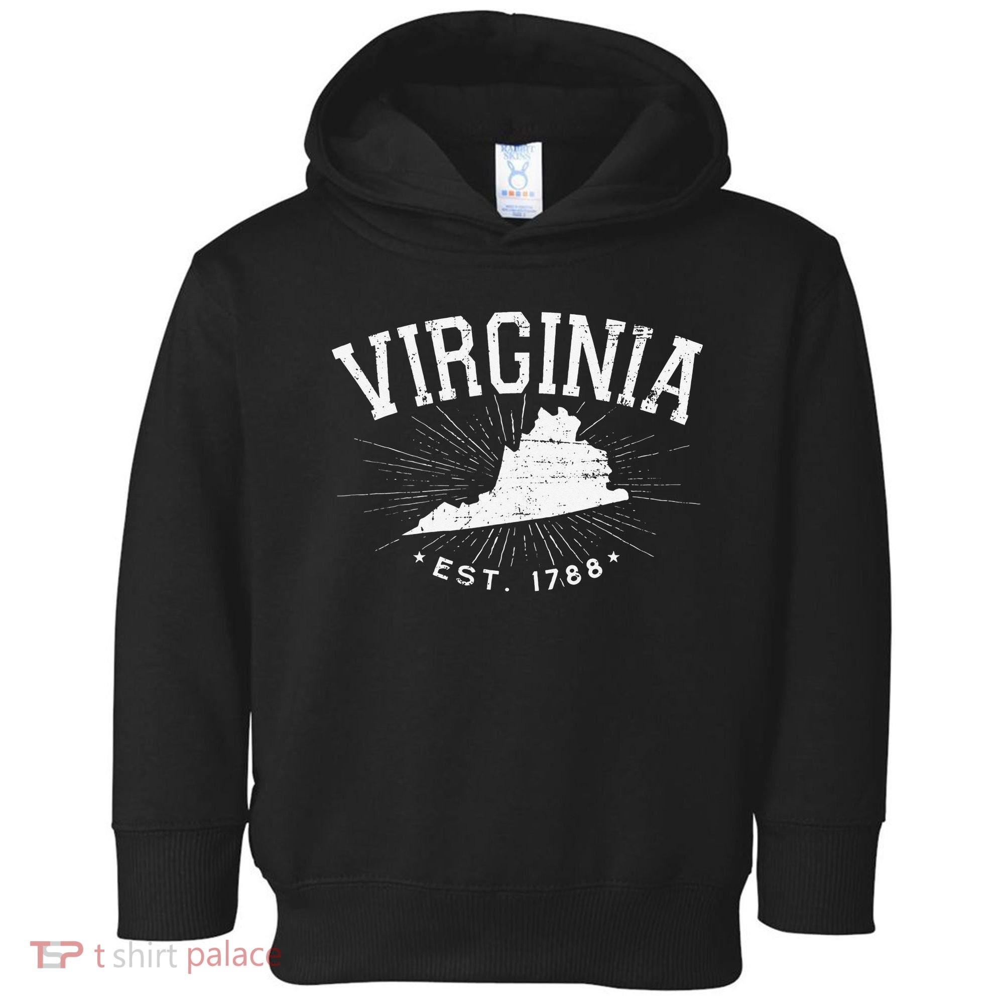Virginia State Virginia Lover Toddler Hoodie