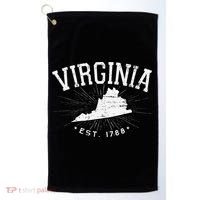 Virginia State Virginia Lover Golf Towel thumb 0
