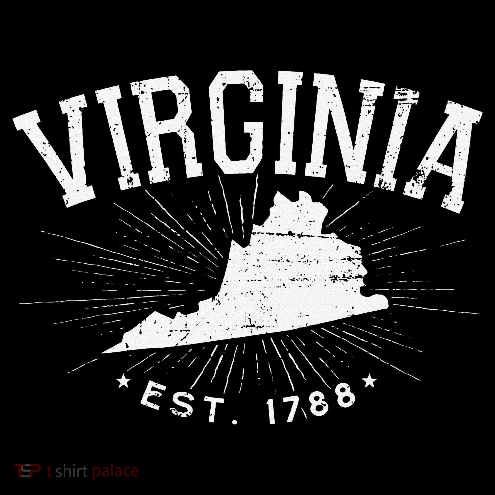 Virginia State Virginia Lover Women's Long Sleeve Shirt