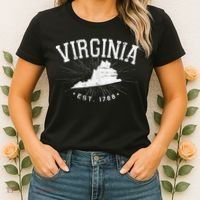 Virginia State Virginia Lover Women's T-Shirt thumb 2