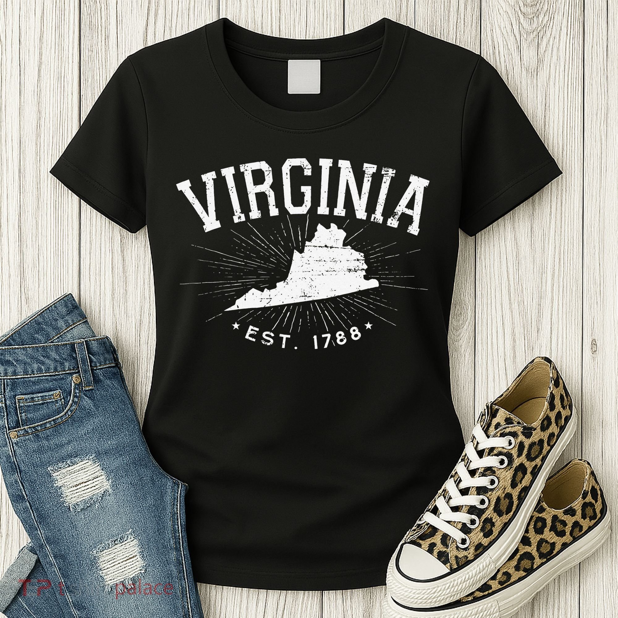 Virginia State Virginia Lover Women's T-Shirt