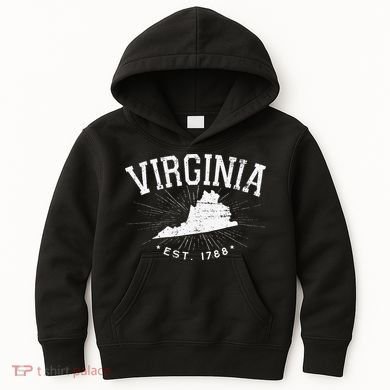 Virginia State Virginia Lover Kids Hoodie