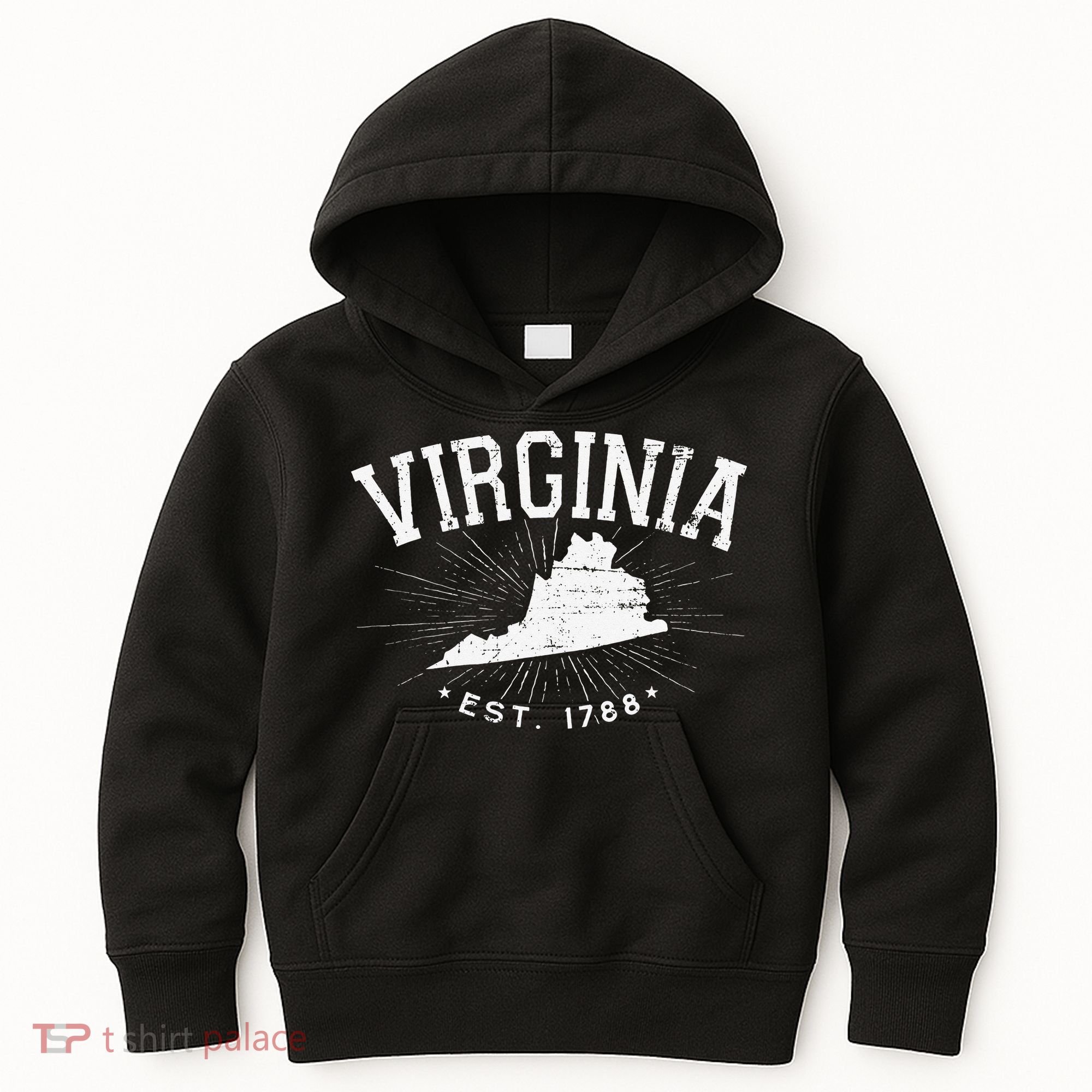Virginia State Virginia Lover Kids Hoodie