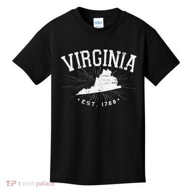 Virginia State Virginia Lover Kids T-Shirt