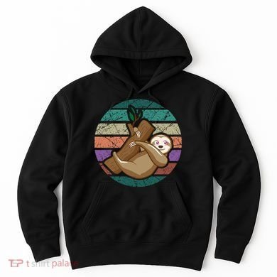Vintage Sloth Hoodie