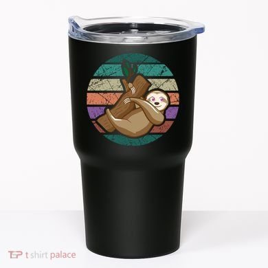Vintage Sloth Tumbler