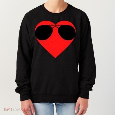 Valentines Shades Women's Sweatshirt