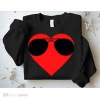 Valentines Shades Sweatshirt thumb 2