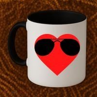 Valentines Shades Coffee Mug thumb 2