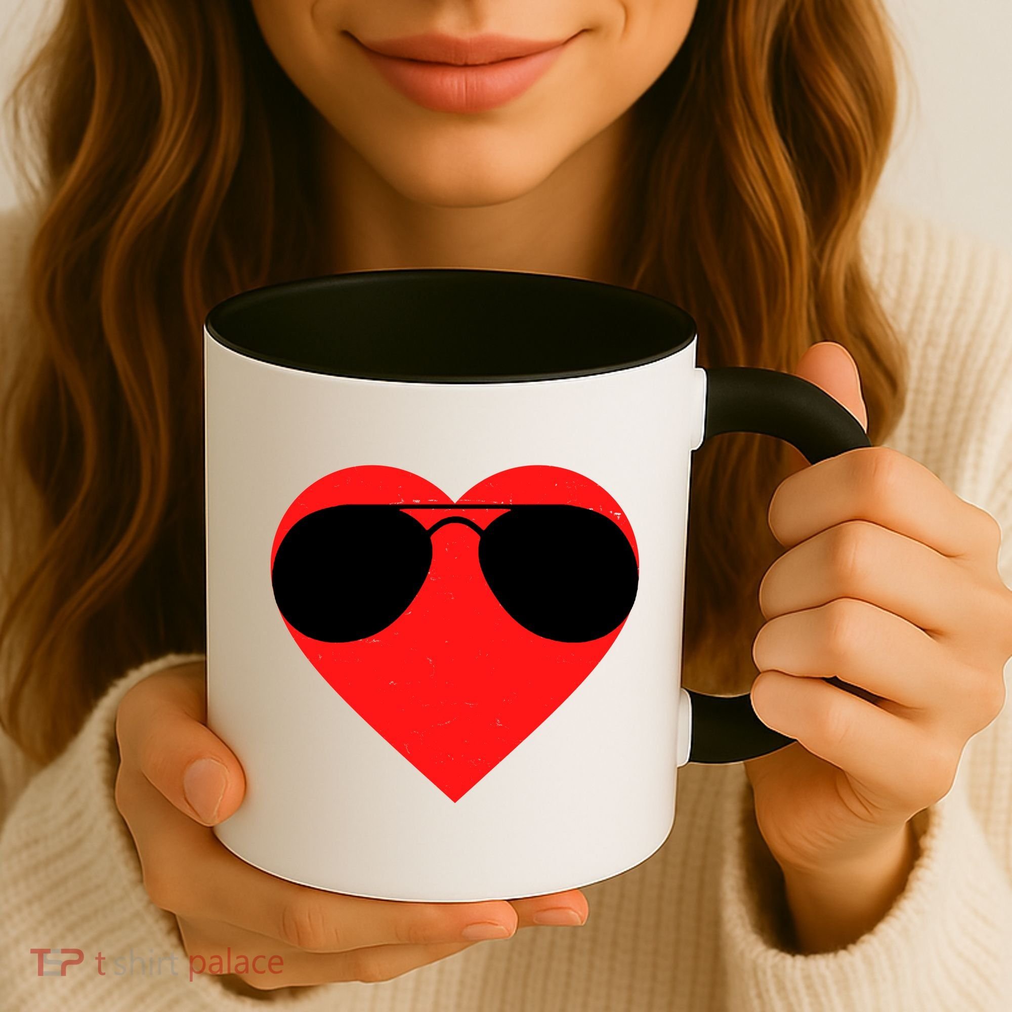 Valentines Shades Coffee Mug