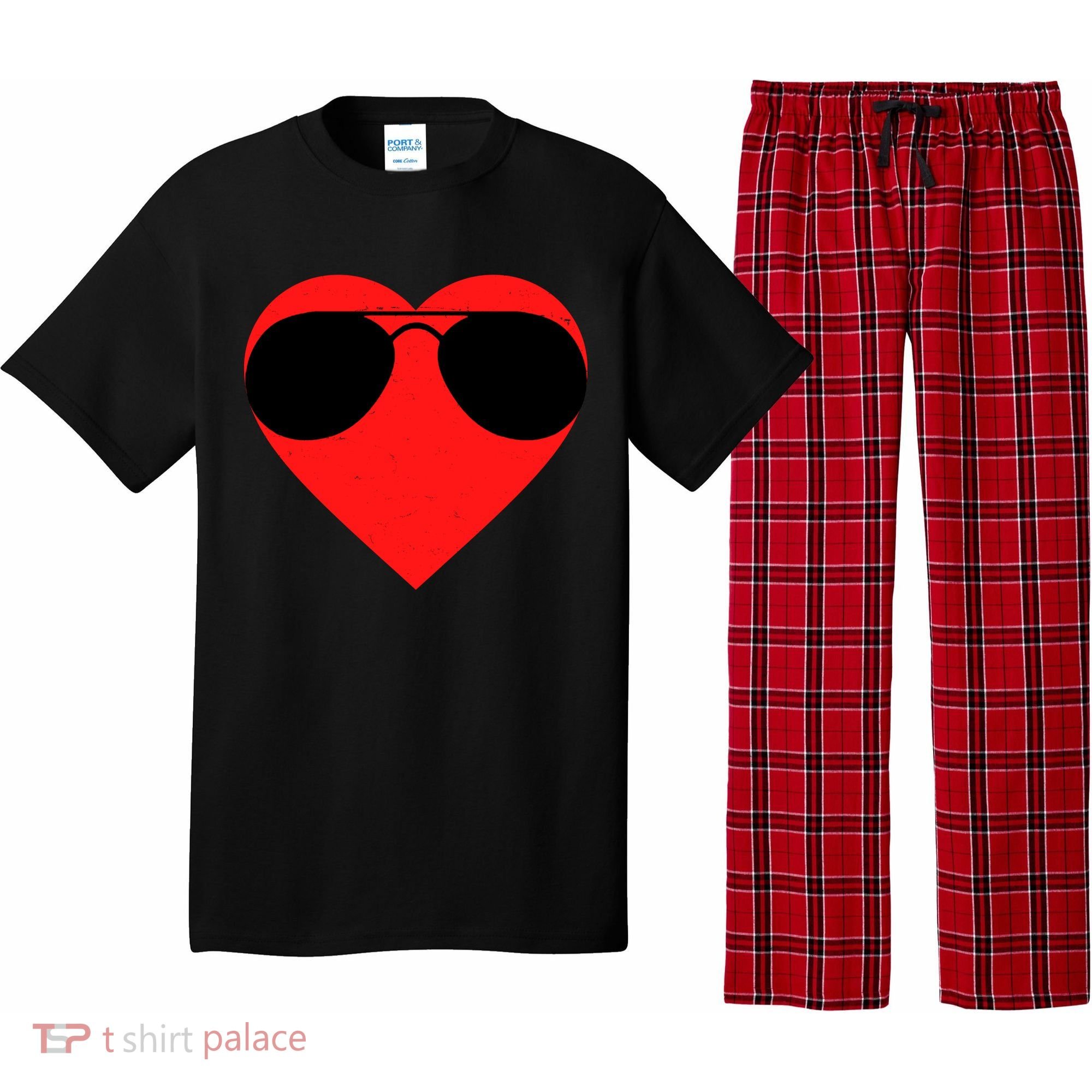 Valentines Shades Pajama Set