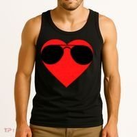 Valentines Shades Tank Top thumb 3
