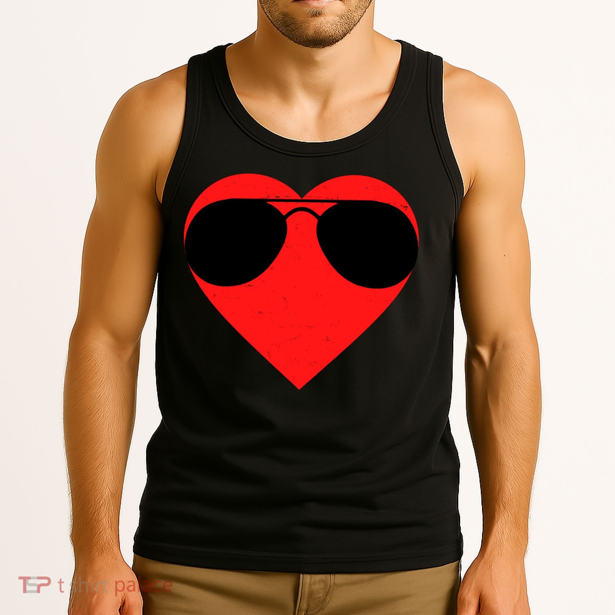 Valentines Shades Tank Top