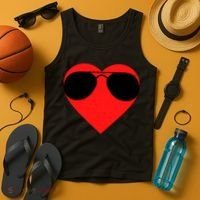 Valentines Shades Tank Top thumb 4