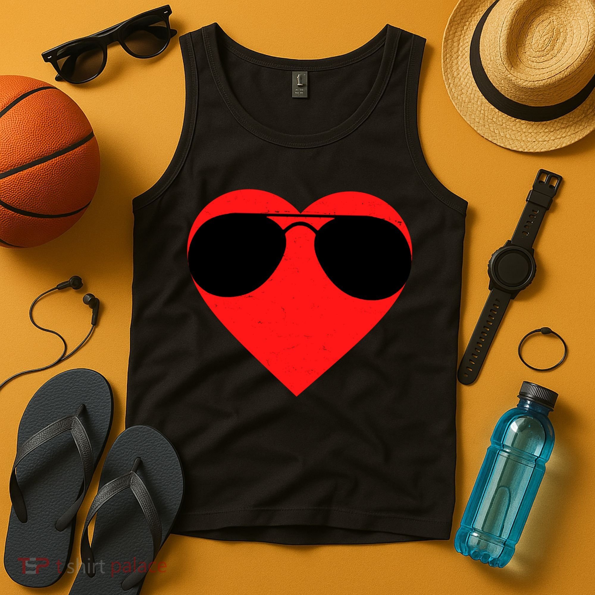 Valentines Shades Tank Top