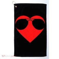 Valentines Shades Golf Towel thumb 0