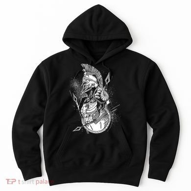 Vintage Spartan Warrior Hoodie
