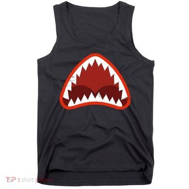 Vintage Shark With Open Mouth Tank Top