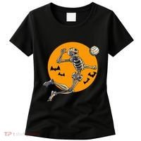 Volleyball Skeleton Women Volleyball Player Women's T-Shirt thumb 0