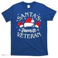 Veteran Santa Xmas Santa's Favorite Veteran Santas Favorite Great Gift T-Shirt thumb 0